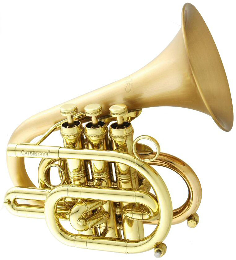 CarolBrass Dizzy Pocket Trumpet