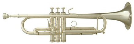 B&S DBX Trumpet. All DX line instruments feature a large bore valve section, a newly designed matching reversed leadpipe and an additional bell. The combination of two bells gives the versatility for orchestra, chamber music or even big band use. 
