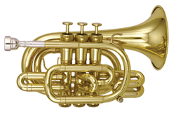 Pocket Trumpets include the Jupiter & Benge Colibri. The Schagerl Pocket Trumpet has a large bell like the Kanstul. 