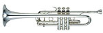 Yamaha Trumpets 9445NYS C Trumpet