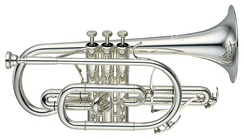 Yamaha Neo Bb Cornet YCR-833502. Yamaha have replaced the Yamaha Xeno Cornet with a higher grade Yamaha Neo model cornet. The Yamaha Neo cornet has a goldbrass tuning slide crook & connecting tube. Other models are the YCR-8335S02 YCR-8335G02 & the YCR-8335GS02