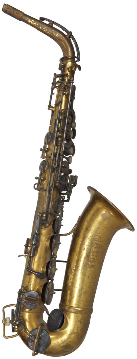 Vintage Adolphe Sax Alto Saxophone