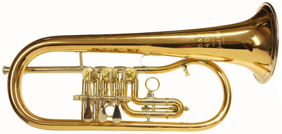 B & H 400 Rotary Valve Flugel Horn by Joseph Lidl