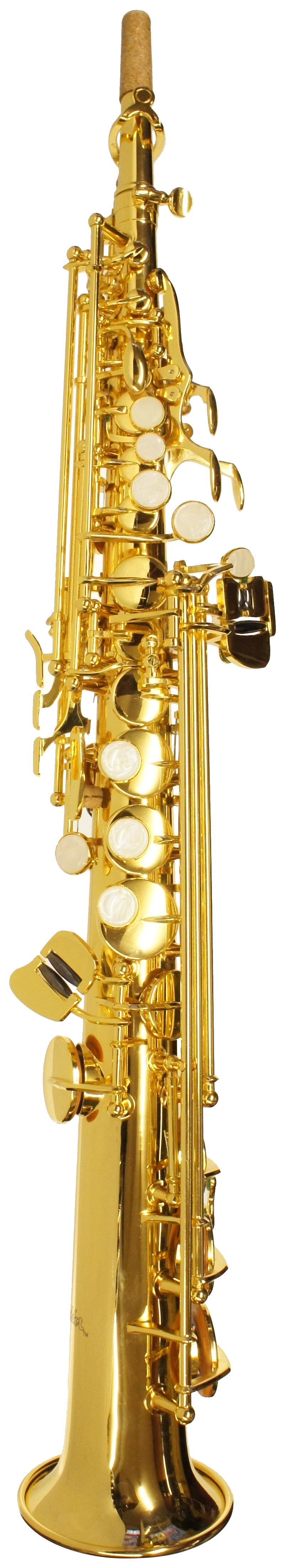 New Old Stock Fighter Gold Plated Soprano Sax