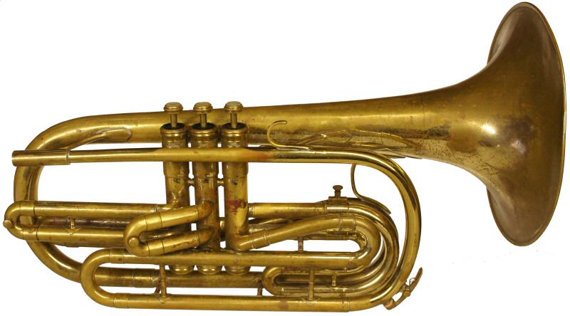 Second Hand King Forward Facing Baritone Horn