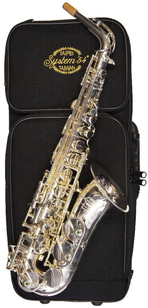 System 54 R Series Alto Sax Silver Plated