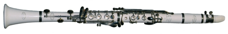 Vito Dazzler Clarinet White Plastic