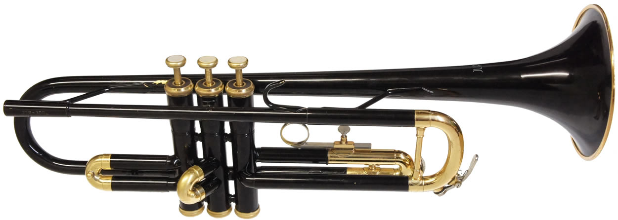 Second Hand Jupiter 300 Trumpet Black lacquer finish