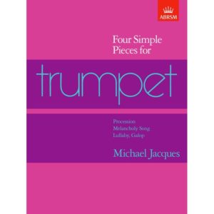 Four Simple Pieces for trumpet by Jaques