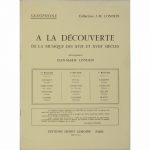 A La Decouverte Vol 1 Alto Sax