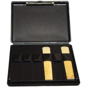 B & M clarinet reed case black