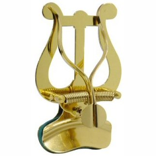 Bell Mounted Trumpet Lyre