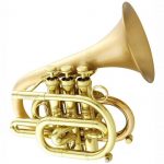 CarolBrass 7000 GLS Legend Heavy Pocket Trumpet Squre
