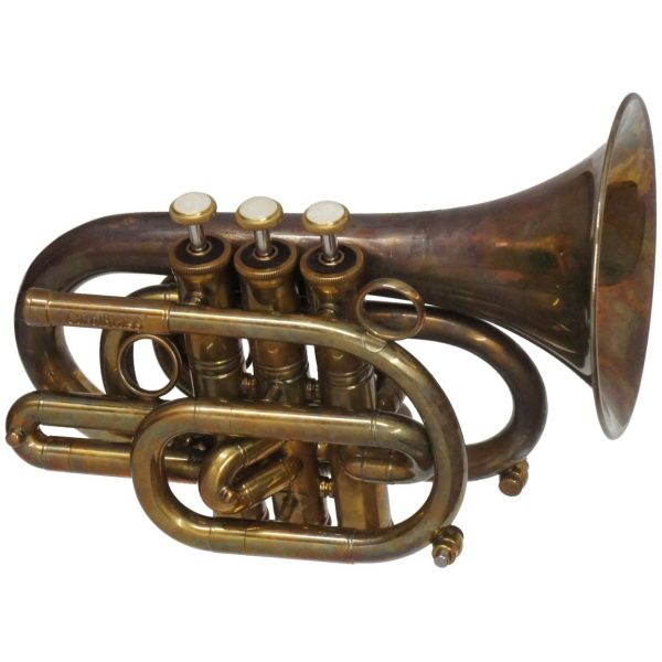 CarolBrass CPT 3000 GLS Bb PA Pocket Trumpet Patina By Taylor