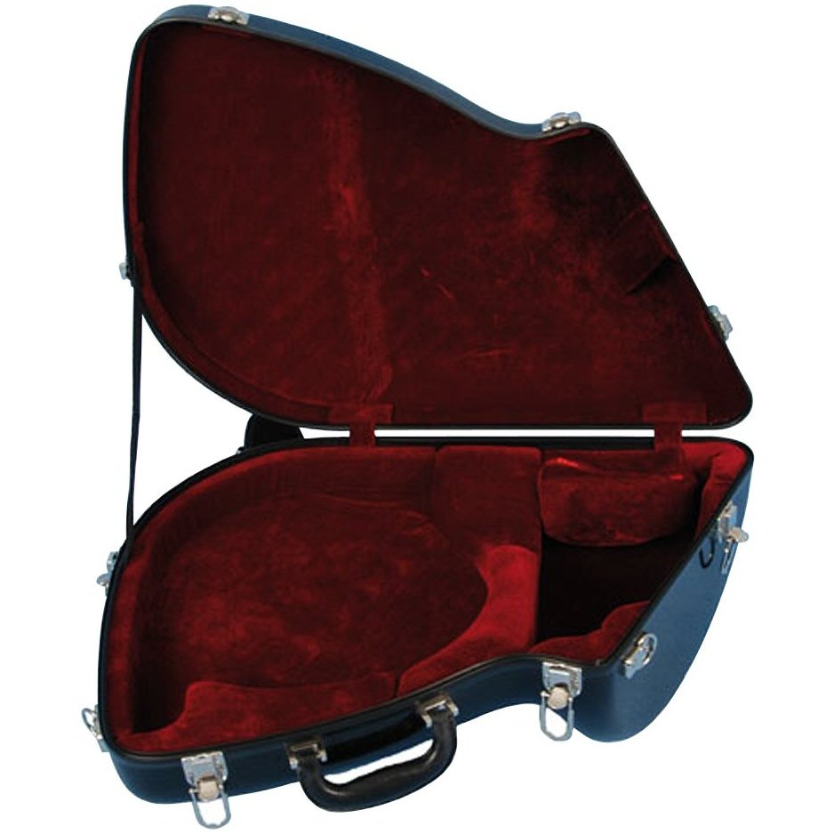 Eastman French horn case black Fibreglass Fixed bell