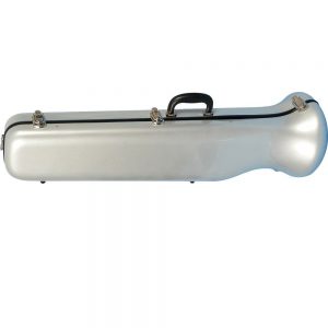 Eastman fibreglass trombone case silver