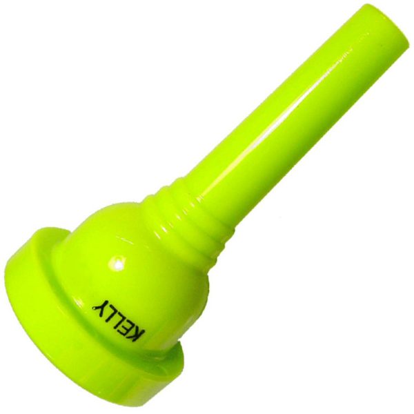 Kelly 6½ AL small shank trombone mouthpiece Radical Green