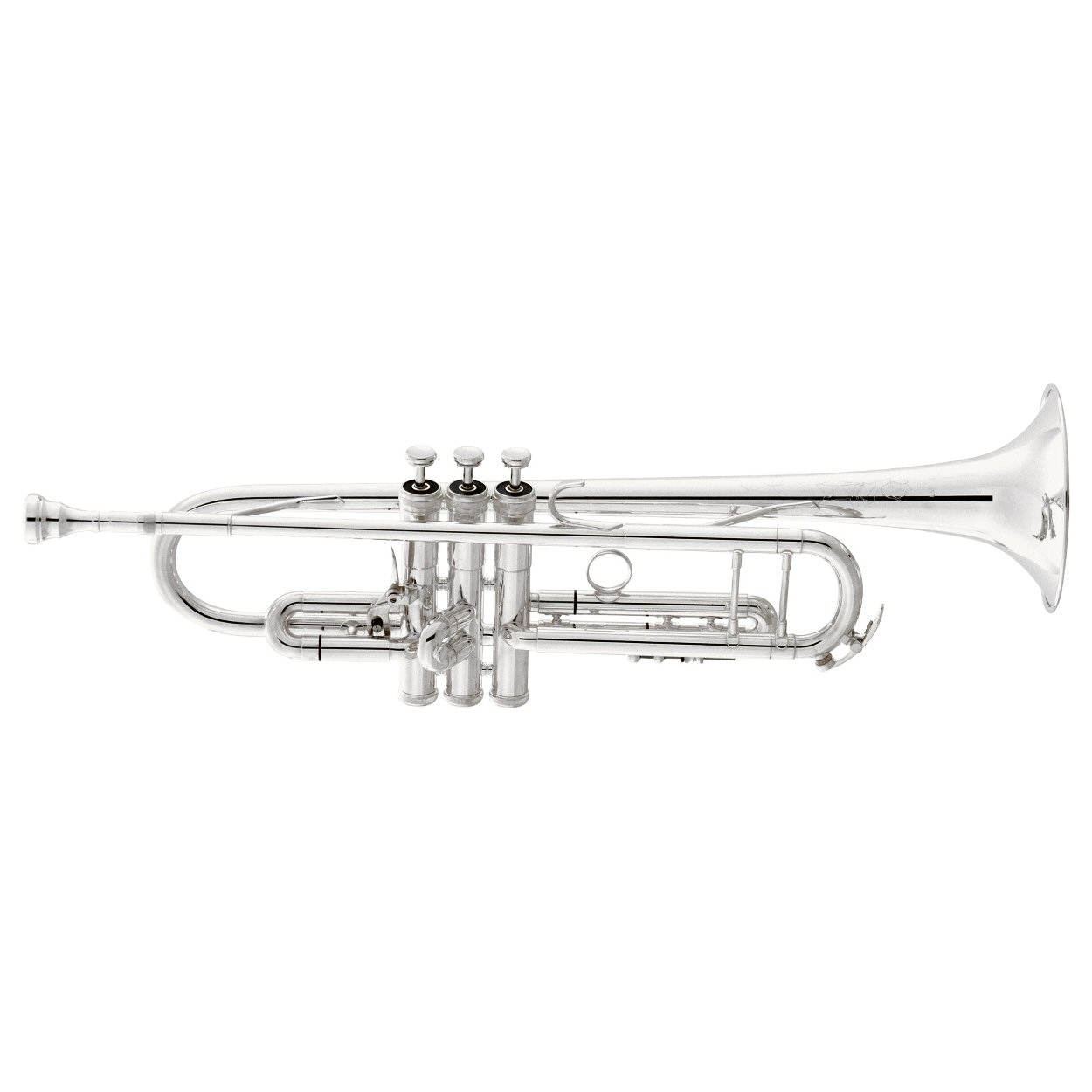 King 2055T Silver Flair Trumpet Bb/B Flat silver plated