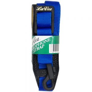 La Voz Sax Strap Blue