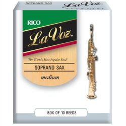 La Voz Soprano Sax Reeds