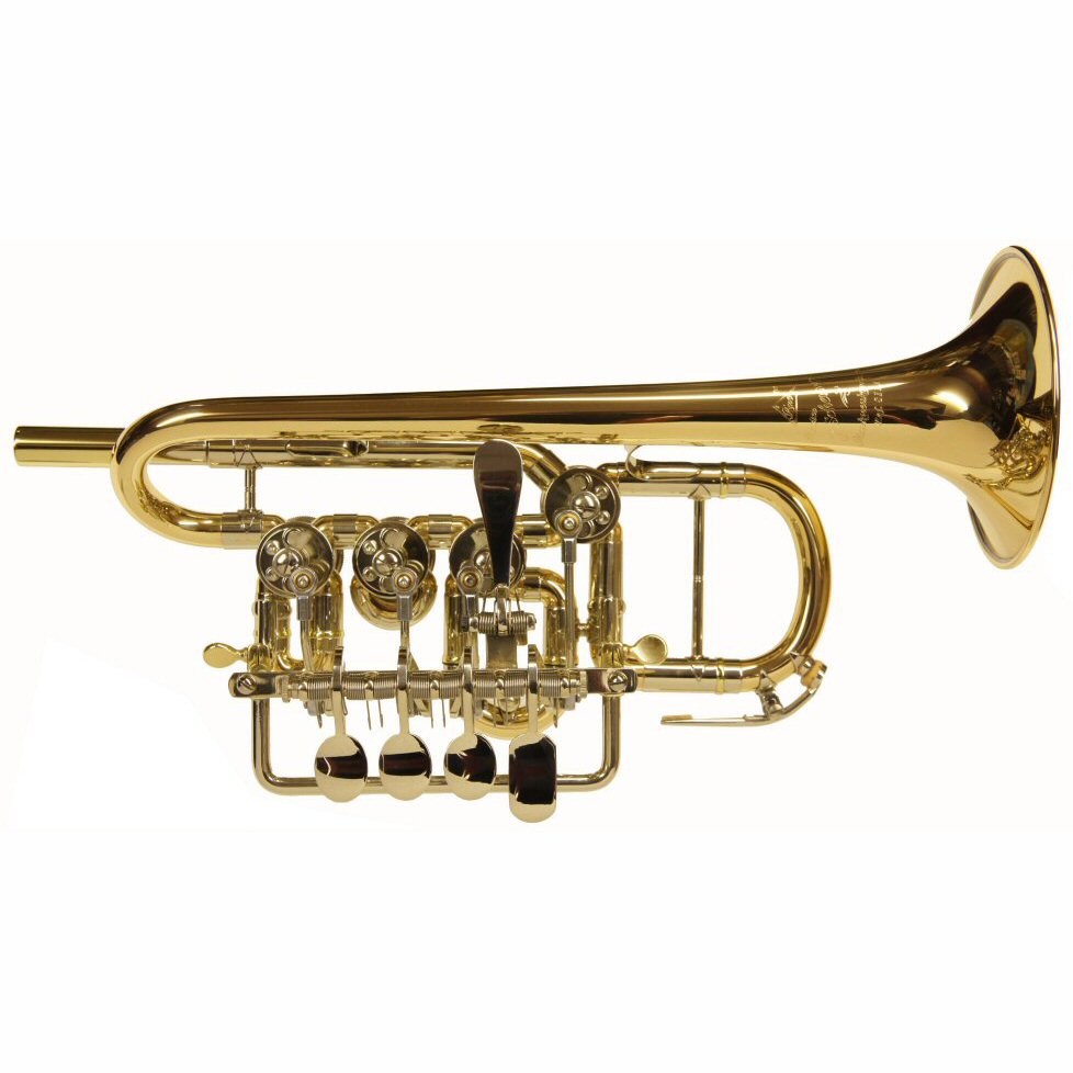 Scherzer 8111 Rotary Valve Piccolo Trumpet