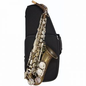 System 54 R Series Power Bell Alto Sax Pure Brass Silver Keys