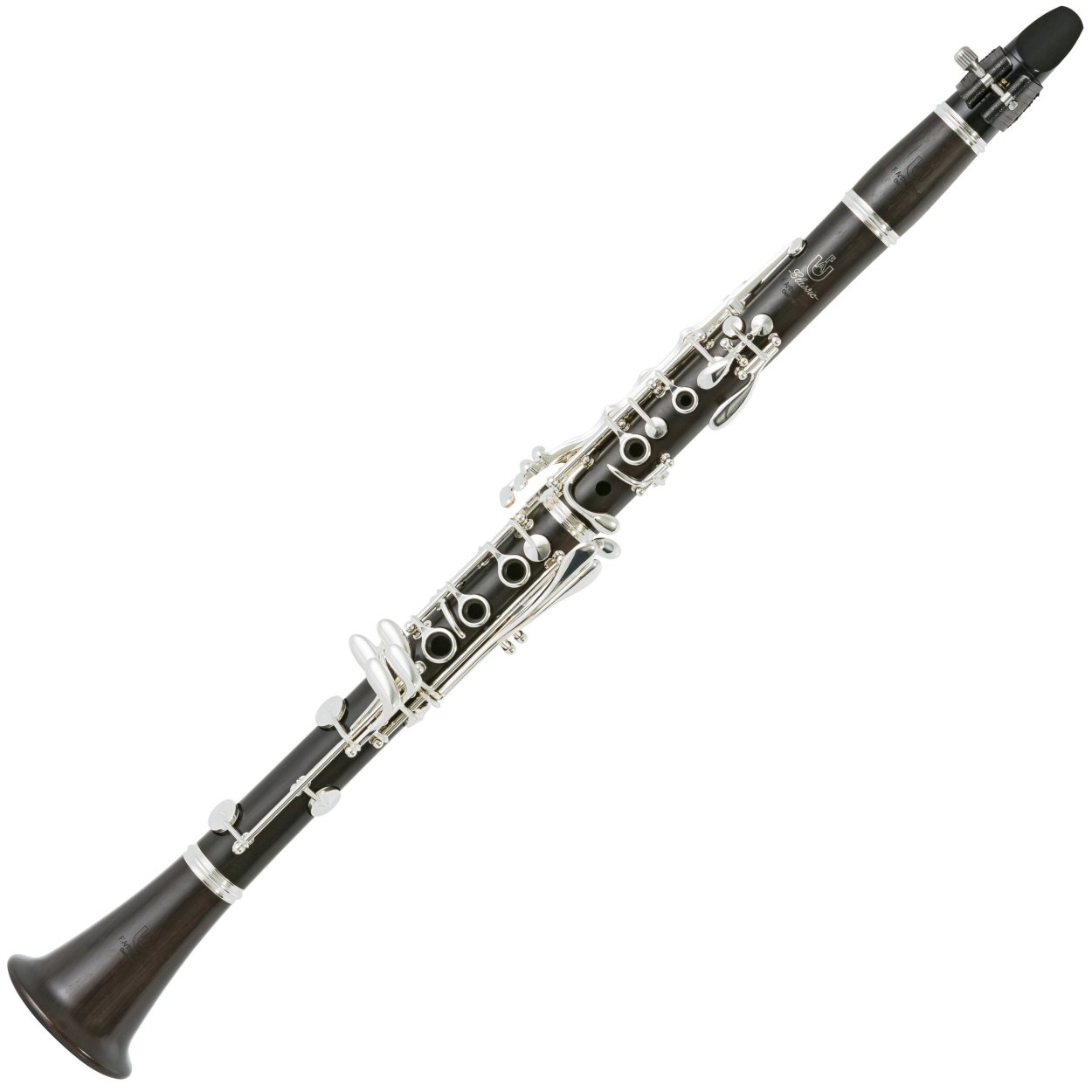 Uebel Classic Clarinet Genadilla wood Silver plated keys 425950