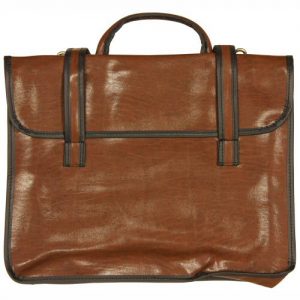 Vinyl Music Case Brown