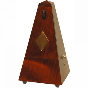 Wittner Metronome Matt Mahogany Bell