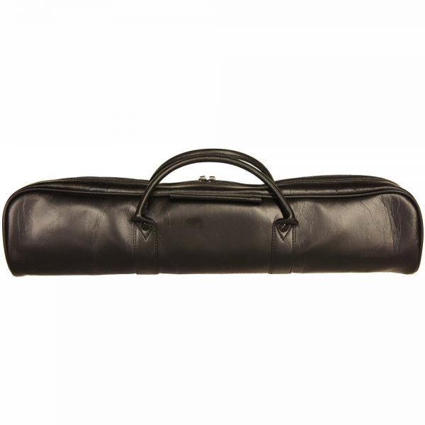 Yamaha Flute Case And Case Cover Black Leather