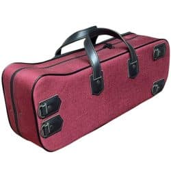 Bags shaped trumpet case red