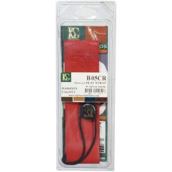 BG bassoon seat strap - red leather