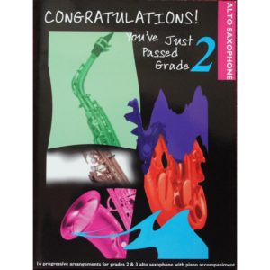 Congratulations! You've Just Passed Alto Sax Grade 2