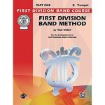 First Division Band Method Pt 1 for trumpet