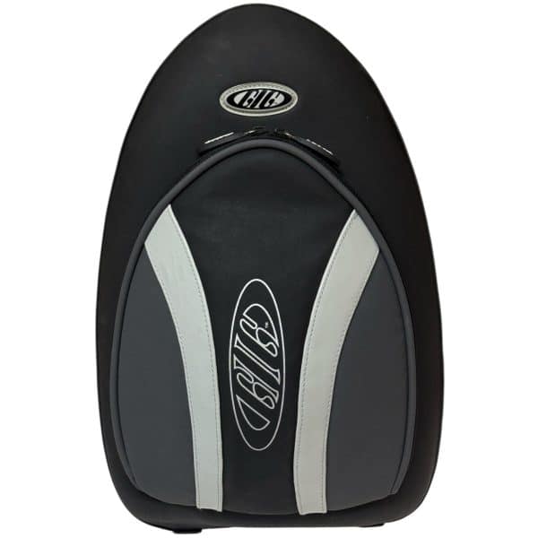 Flute Gig Bag Grey on Black