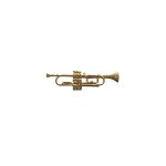 Mariner trumpet lapel pin/brooch
