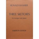 Three Sketches by Hanmer for trumpet