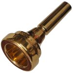 Second Hand Denis Wick 9BS Trombone Mouthpiece - Gold Plated