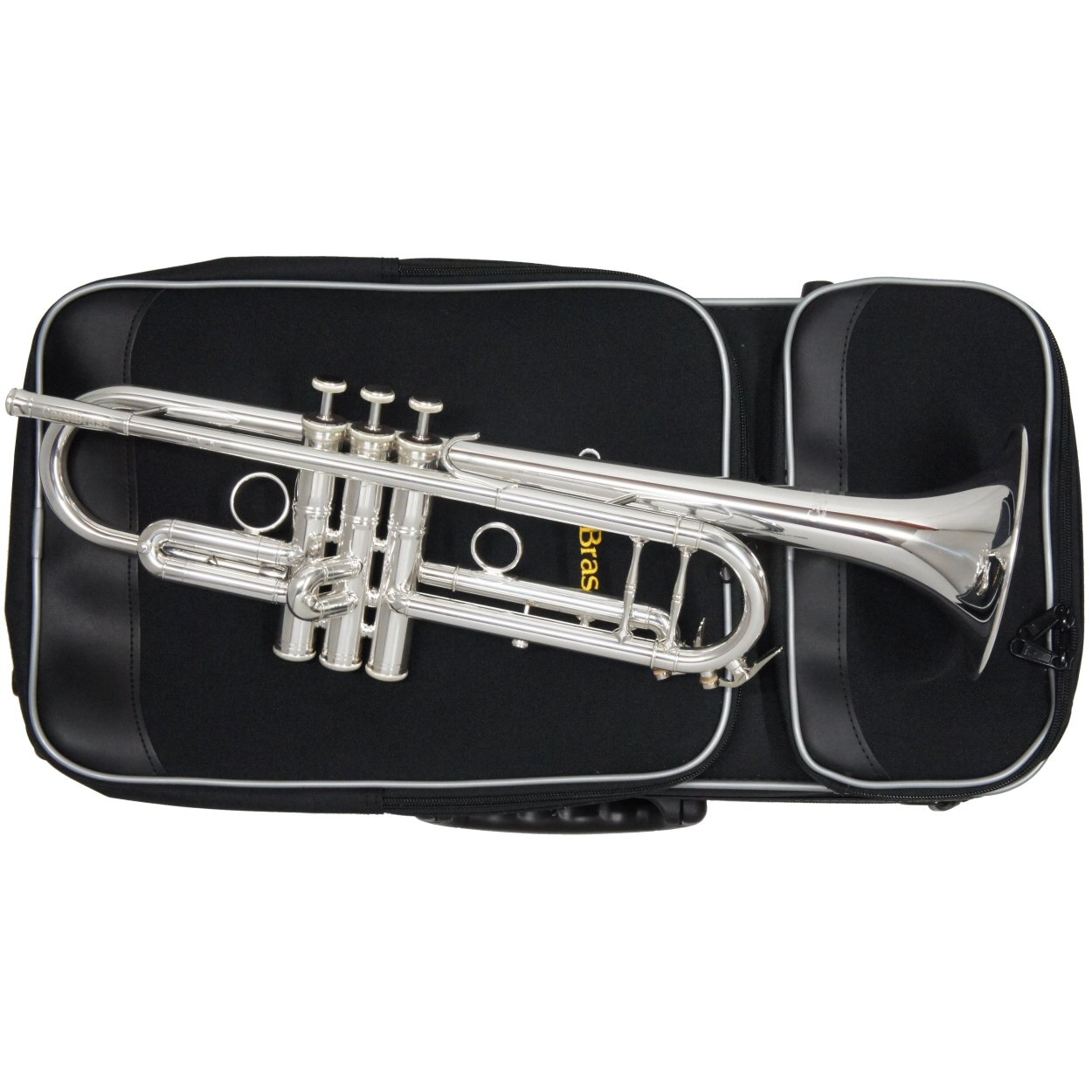 CarolBrass CTR-5060H-GSS-Bb-S Trumpet Sterling Silver Leadpipe