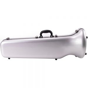 Eastman fibreglass bass trombone case silver