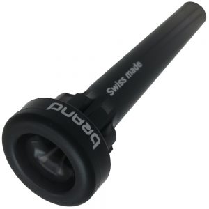 Brand trumpet mouthpiece black