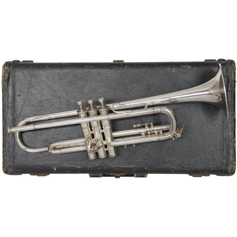 Vintage Besson Prototype Trumpet Silver Plated Good condition