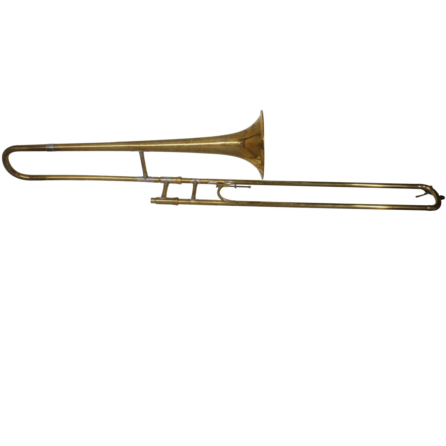 Vintage Olds Trombone Made in Los Angeles Raw brass