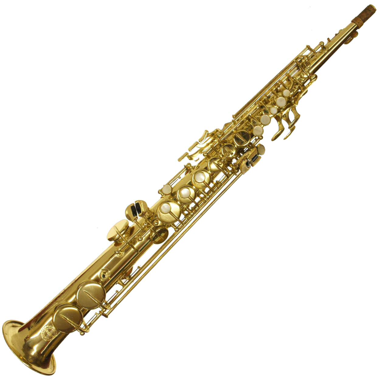 Second Hand Grassi Professional Soprano Sax Straight onepiece