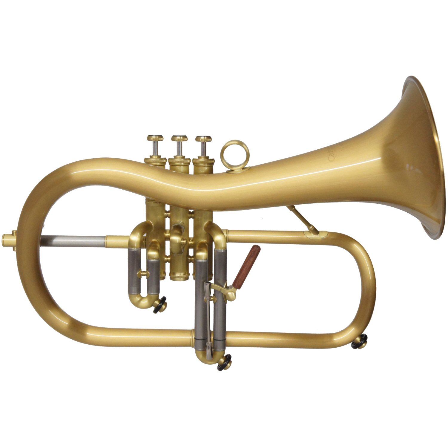 CarolBrass CFL6200GSSSL Euro Bell Flugel Horn Satin lacquer