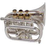 CarolBrass CPT-1000-YSS-Bb-SG Mini Pocket Trumpet