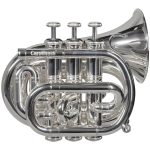 CarolBrass CPT-1000-YSS-C-S Mini Pocket Trumpet in C