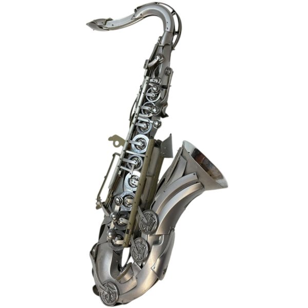 Hubcap Tenor Saxophone by Hubcapcreatures