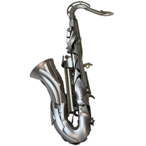 Hubcap Tenor Saxophone by Hubcapcreatures
