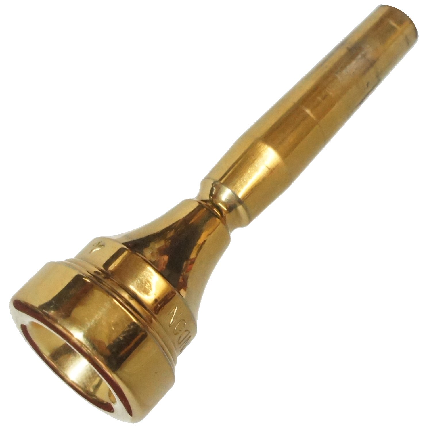 Second Hand Denis Wick number 4 trumpet mouthpiece gold plated